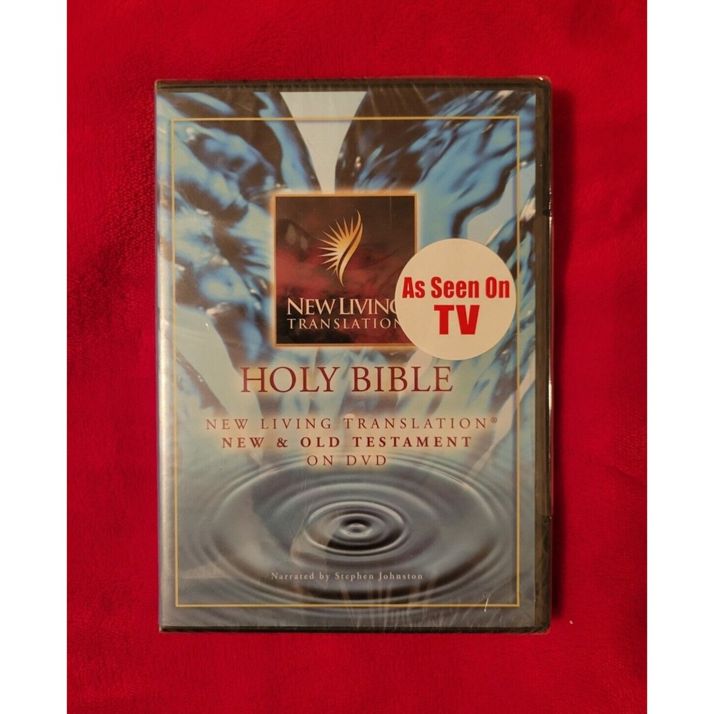 Holy Bible: New Living Translation - New Testament (DVD, 2004) BRAND NEW SEALED!